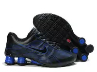 jogging shox -turbo12 nike hommes chaussures 2013 leather black blue